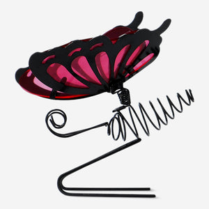POT DECORATION BUTTERFLY METAL