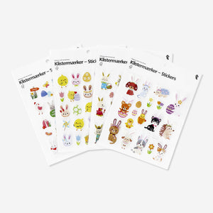 Paskalya Temalı Dokulu Sticker Seti