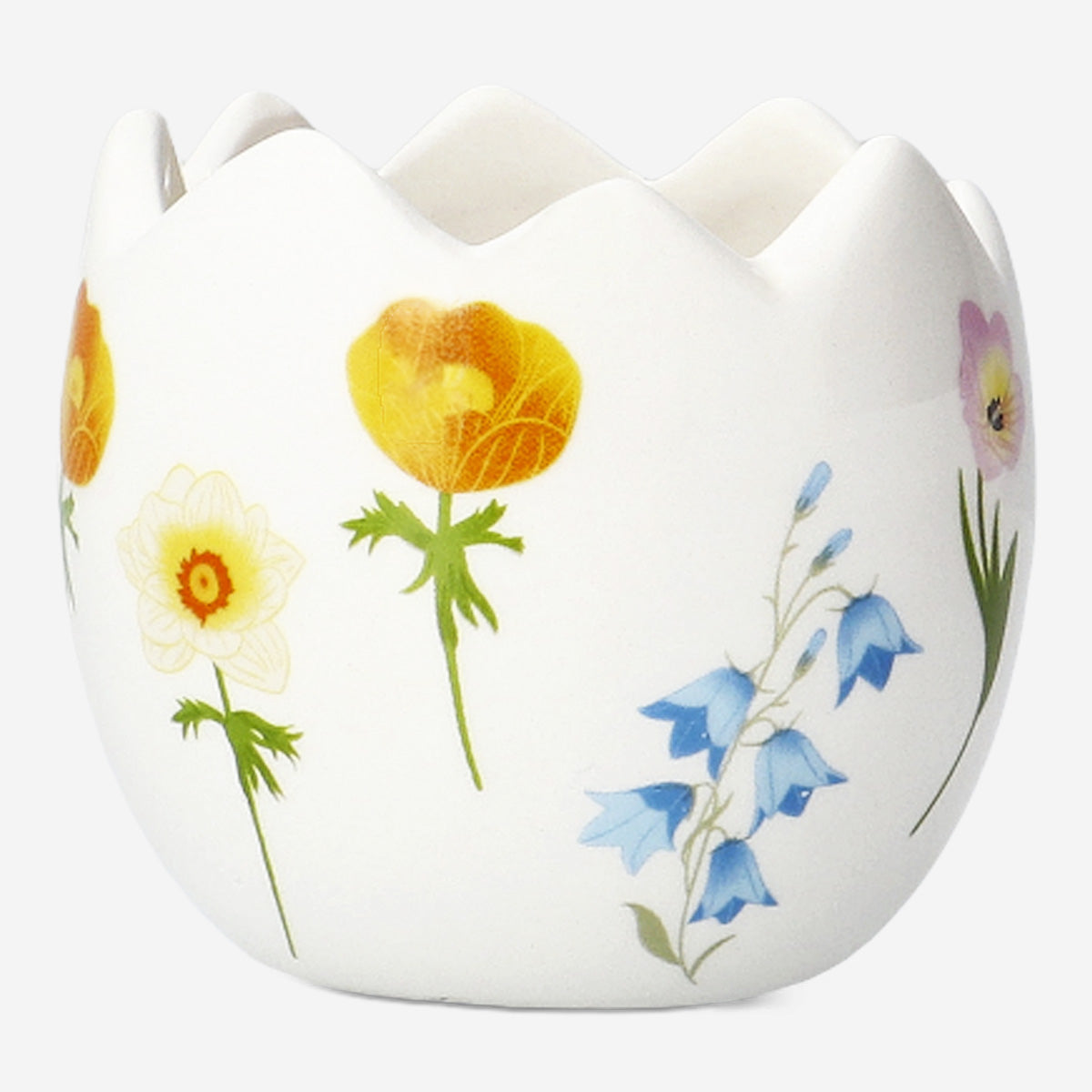 TEALIGHT HOLDER BROKEN EGGSHELL