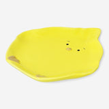 PLATE SHAPED AS CHICKEN SMALL YELLOW