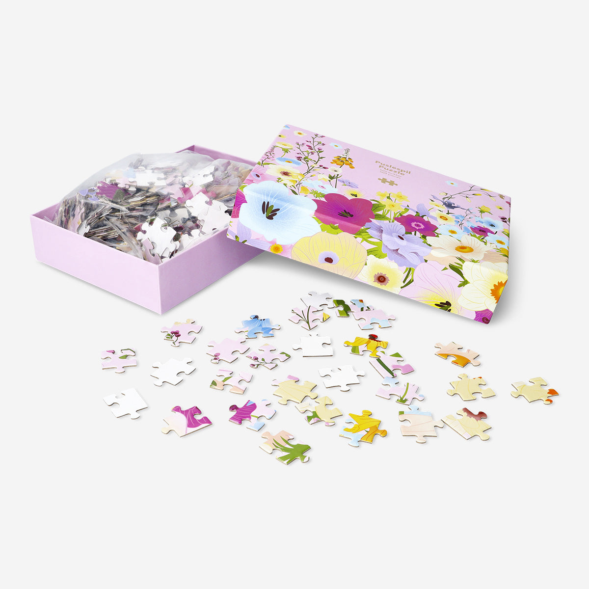 PUZZLE FLOWERS FOR ADULT 500 PCS | Flying Tiger Türkiye