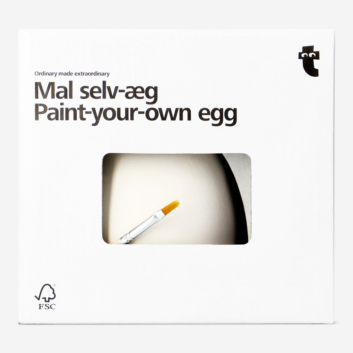 PAINT YOURSELF EGG CERAMIC