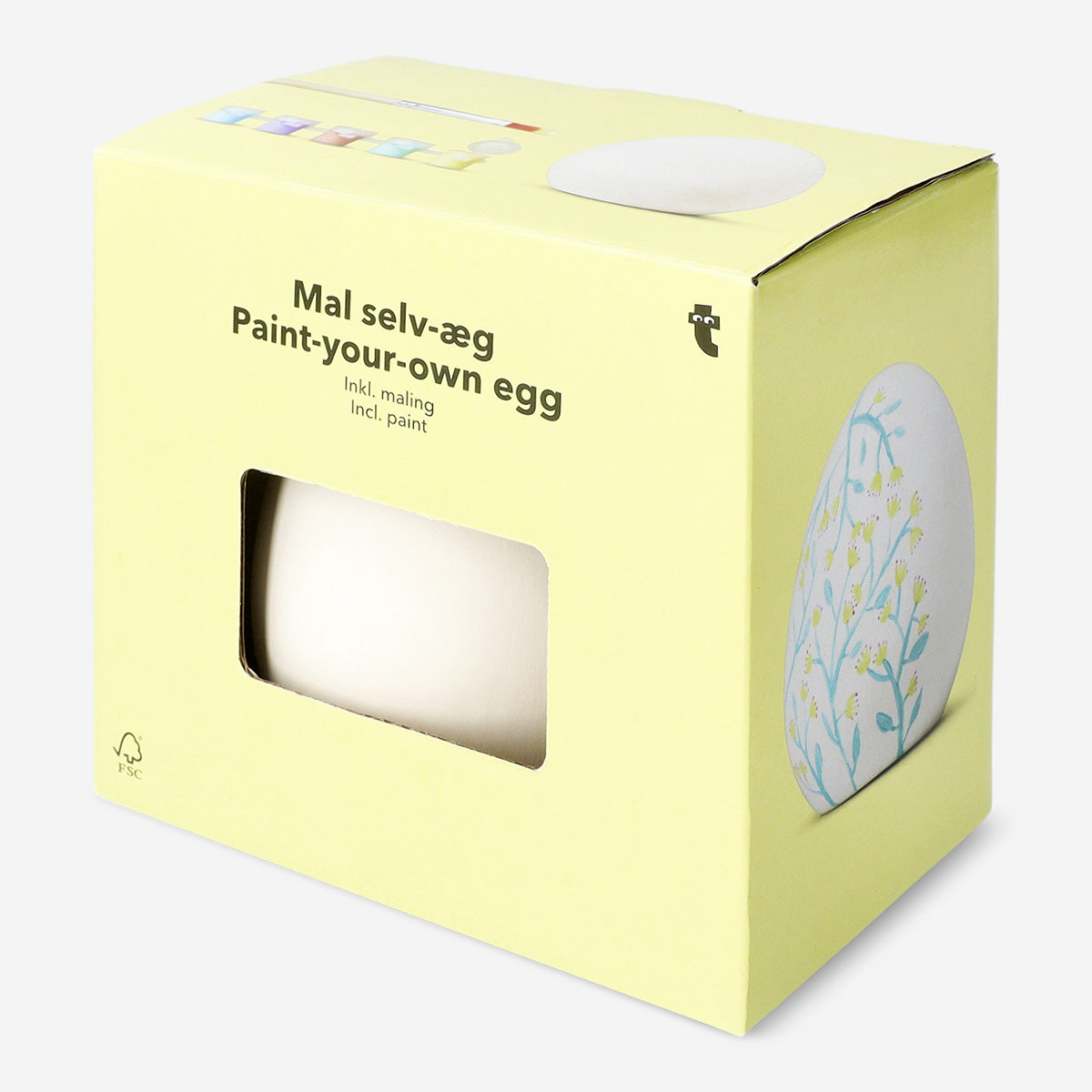 PAINT YOURSELF EGG CERAMIC