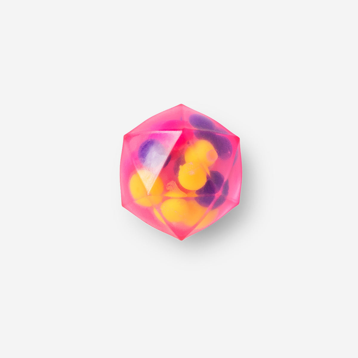 PRESS ME TOY DIAMOND WITH BALLS