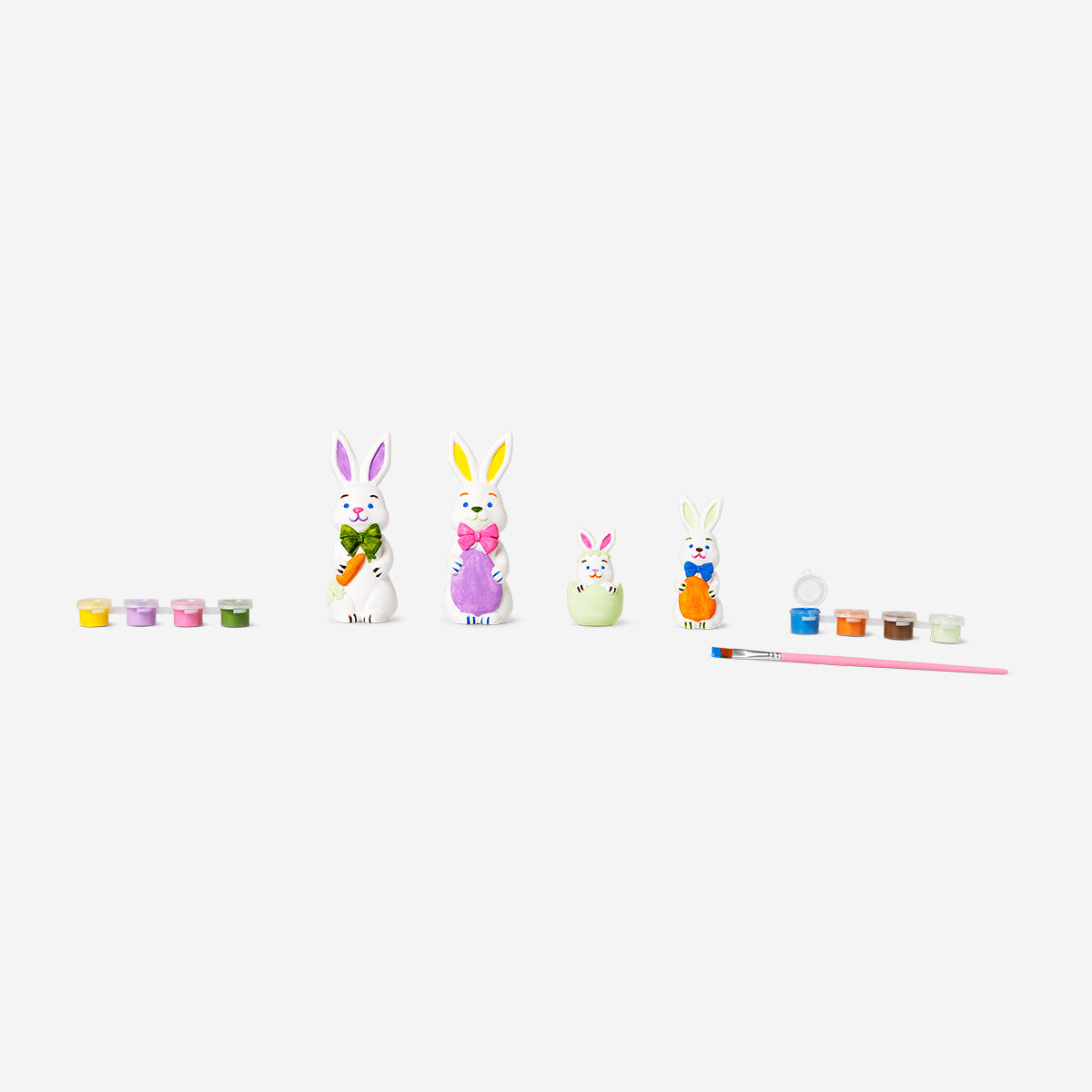 PAINT YOURSELF BUNNY FAMILY SET