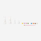 PAINT YOURSELF BUNNY FAMILY SET