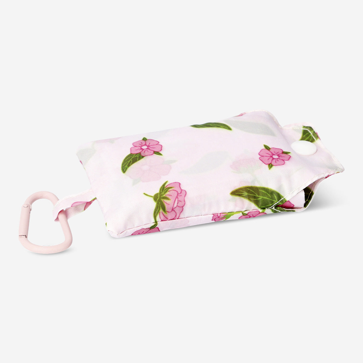 BAG FOLDABLE W. CARABIN CHERRY BLOSSOM PINK