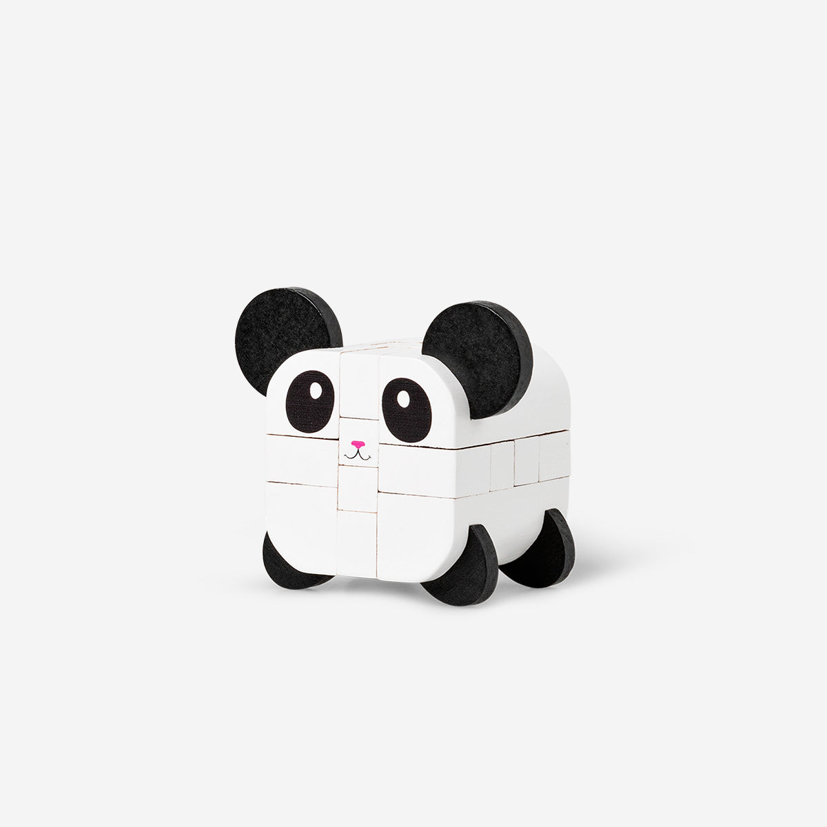 Panda Şeklinde Ahşap 3D Yapboz