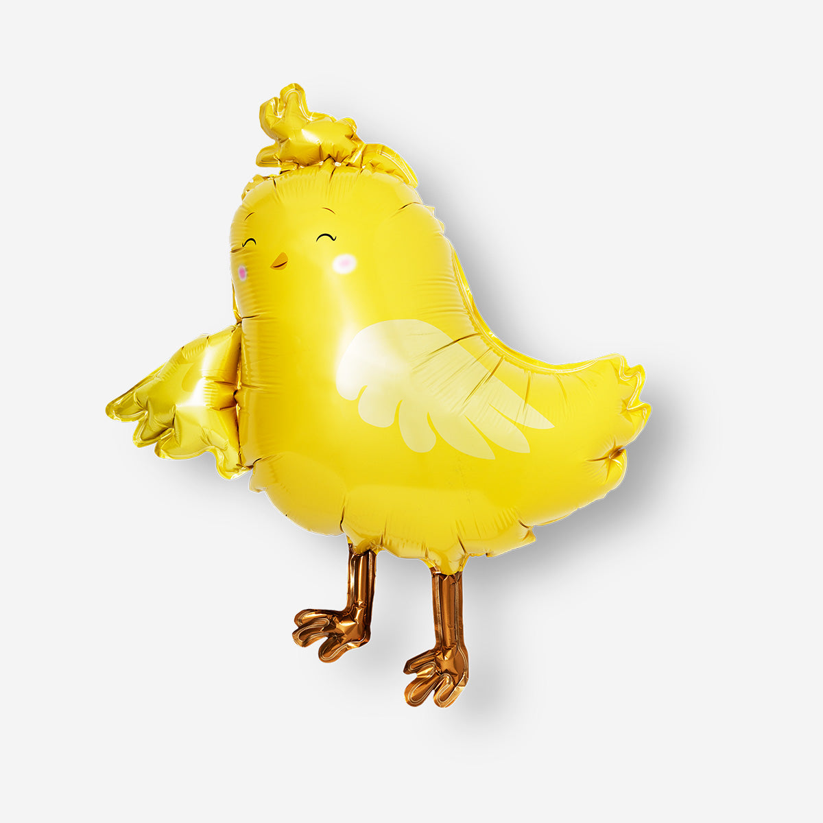 Sarı Civciv Şeklinde Parlak Balon 81 cm