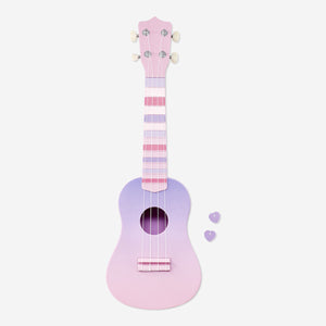 Mor Renk Geçişli Ukulele
