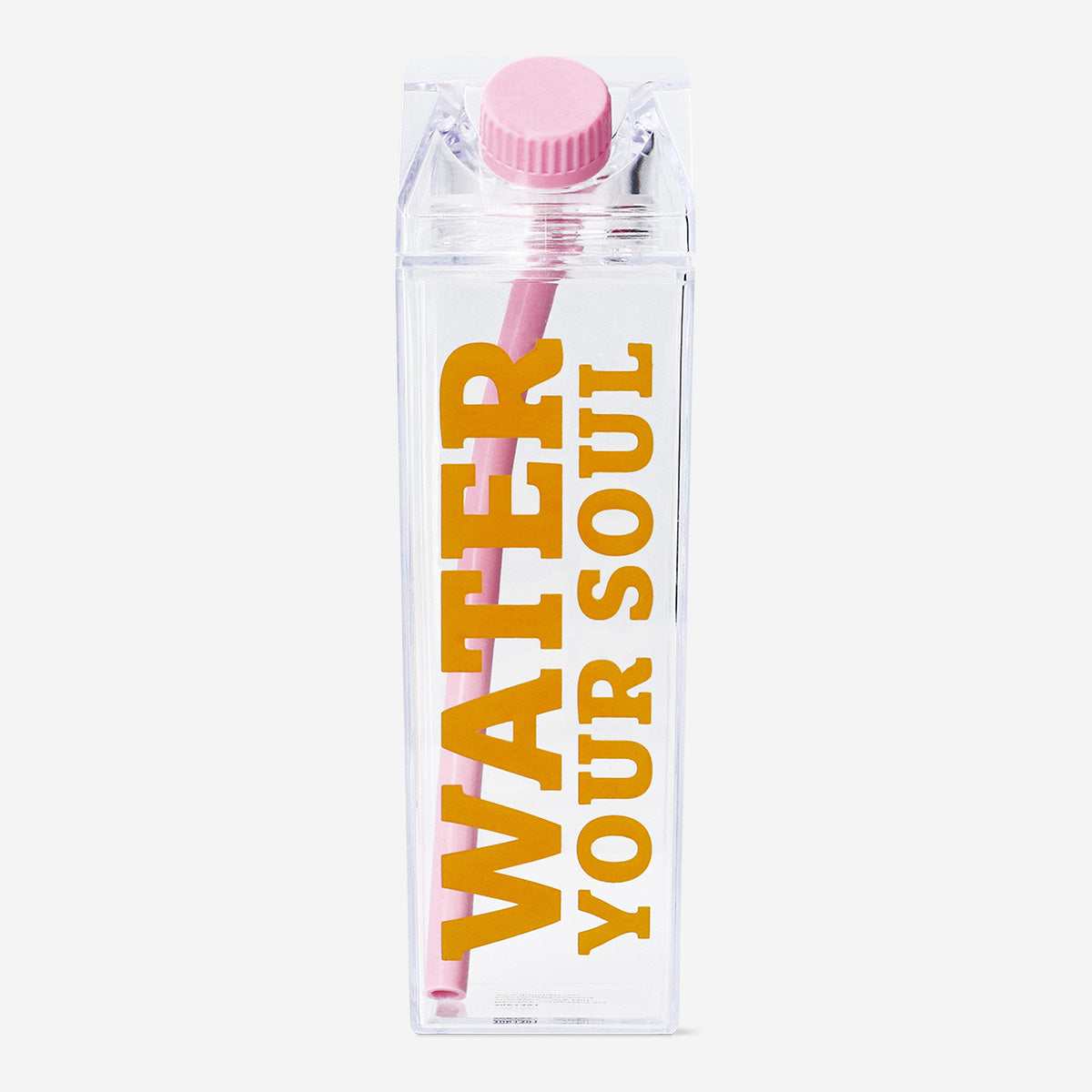 MILK CARTON IN PLASTIC WITH LID W STRAW INSIDE SMALL