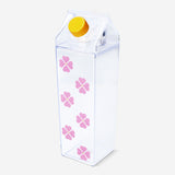 Çiçek Desenli Süt Kutusu 500 ml