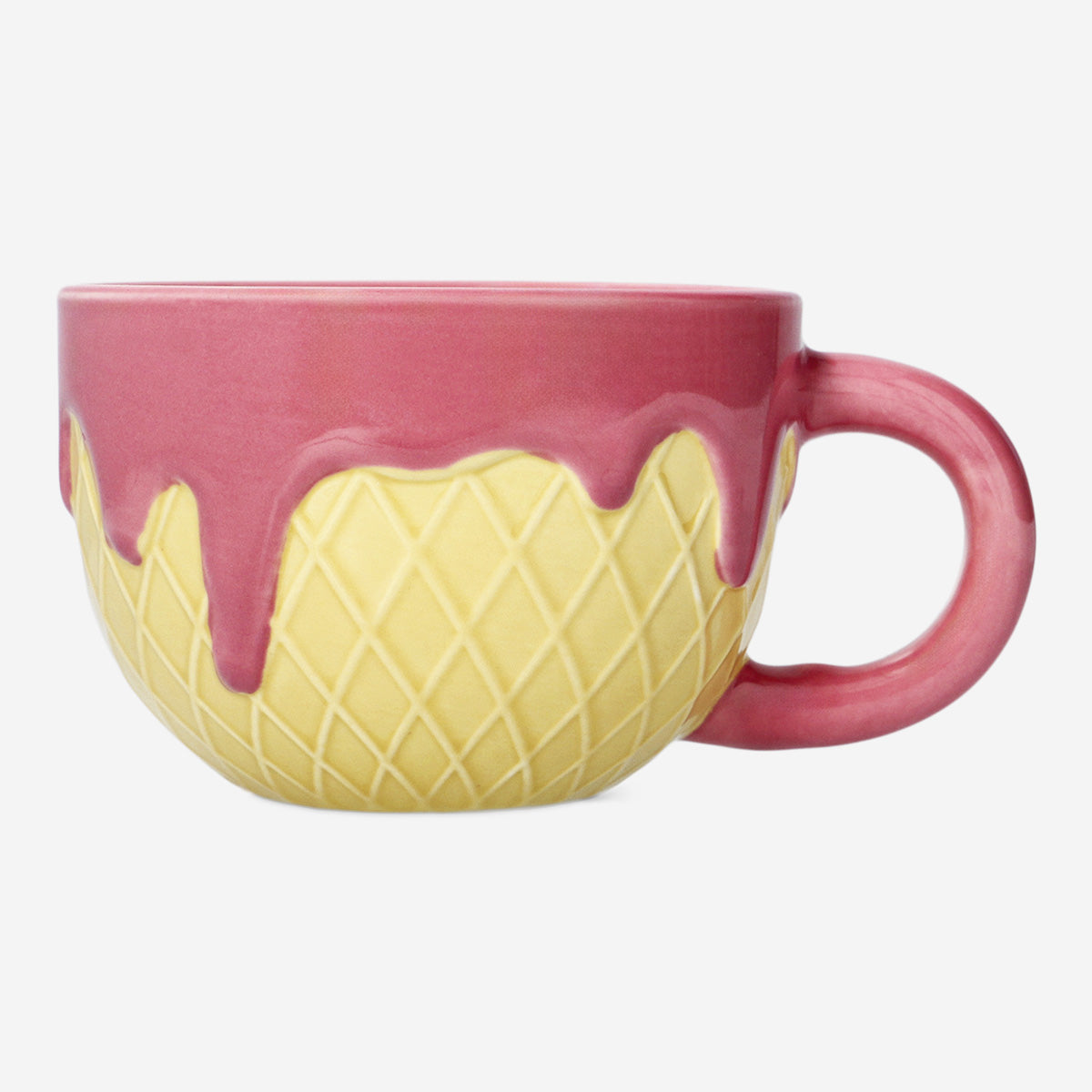 MUG WITH HANDLE ICE CREAM DESIGN