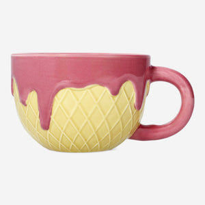 MUG WITH HANDLE ICE CREAM DESIGN