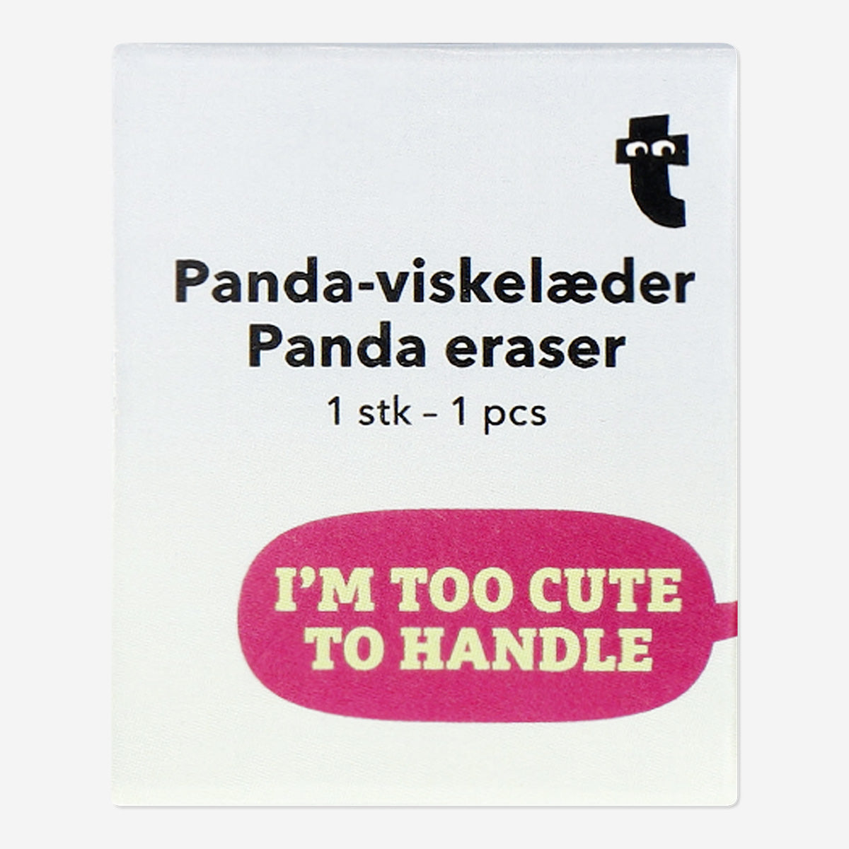 Panda Şeklinde Silgi