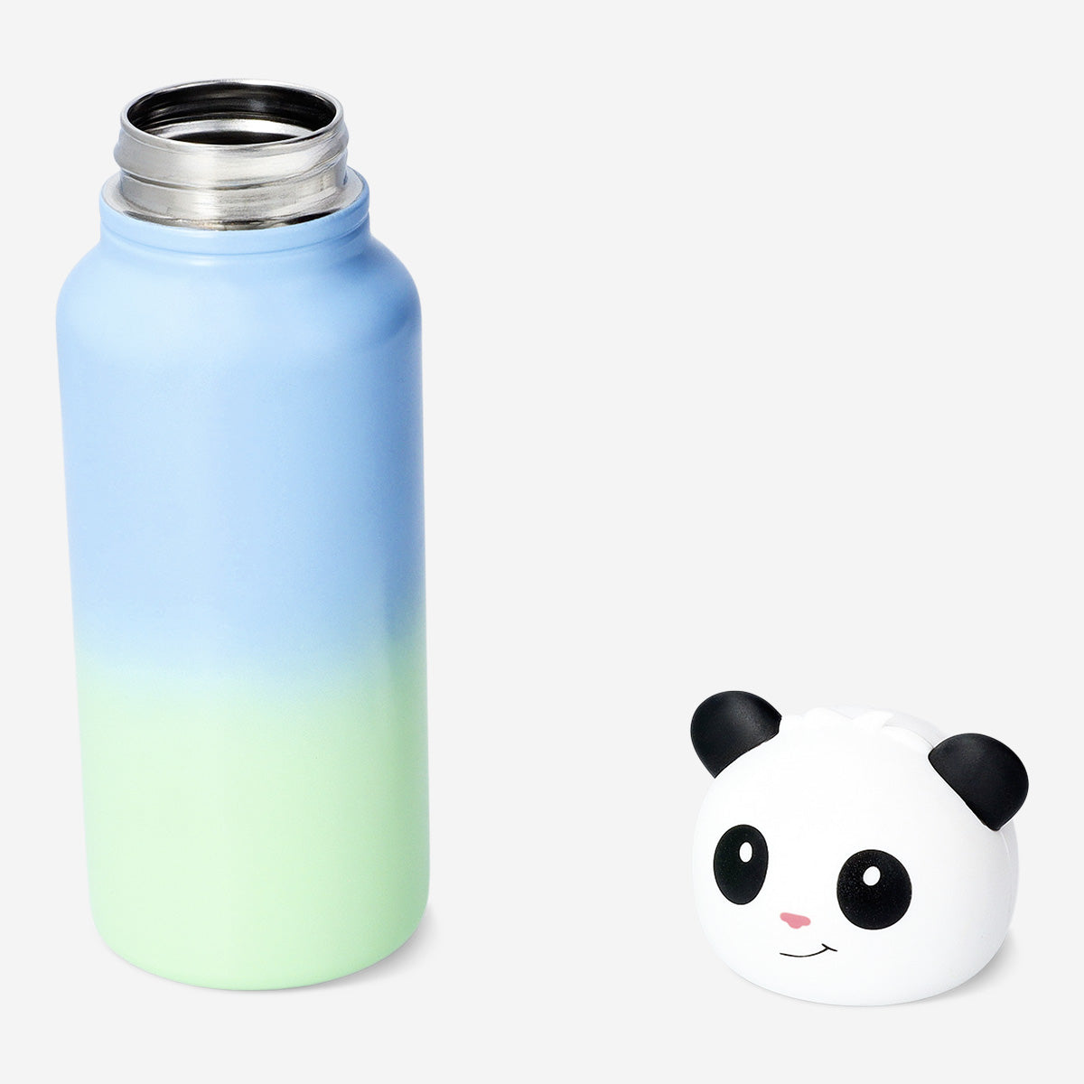 DRINKING BOTTLE WITH LID SHAPED AS PANDA HEAD