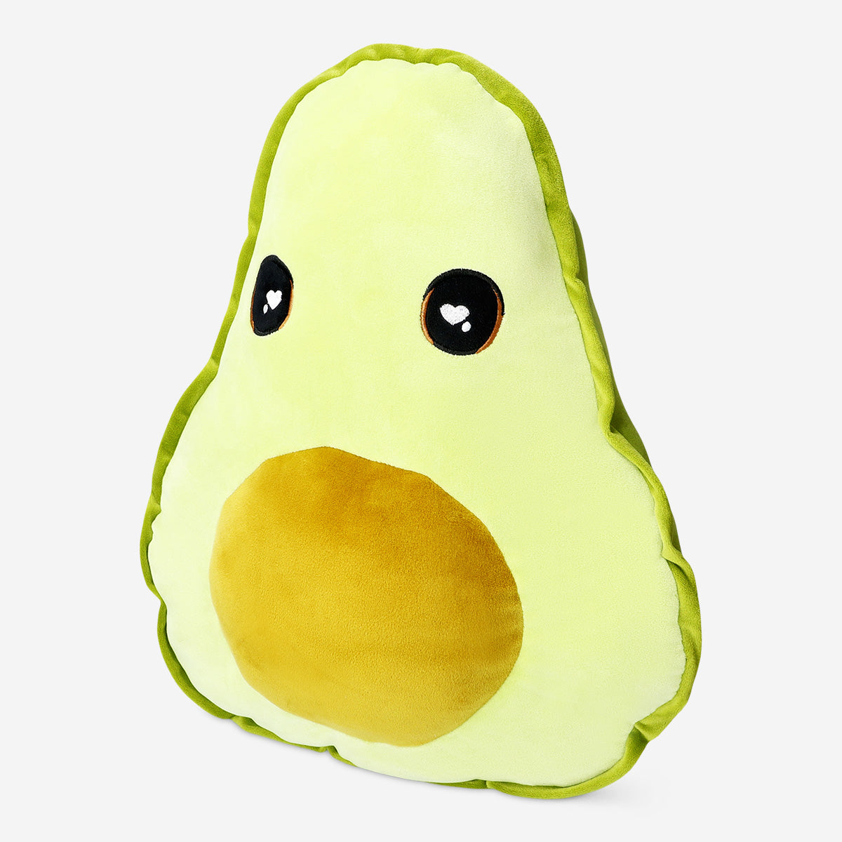 Yeşil Avokado Şeklinde Yastık 27 cm x 47 cm