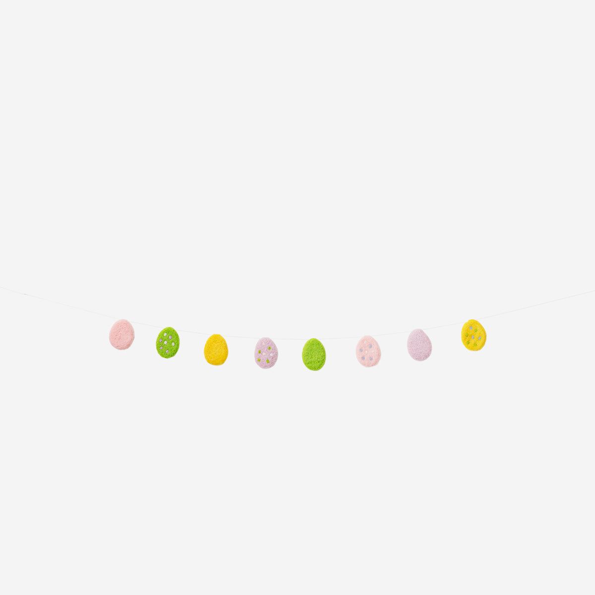 GARLAND FELT SHAPED EGGS