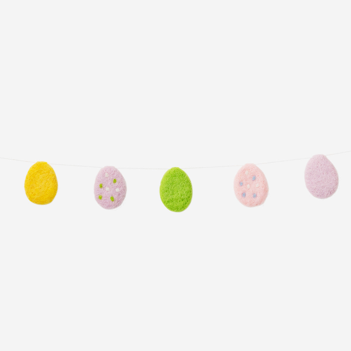 GARLAND FELT SHAPED EGGS