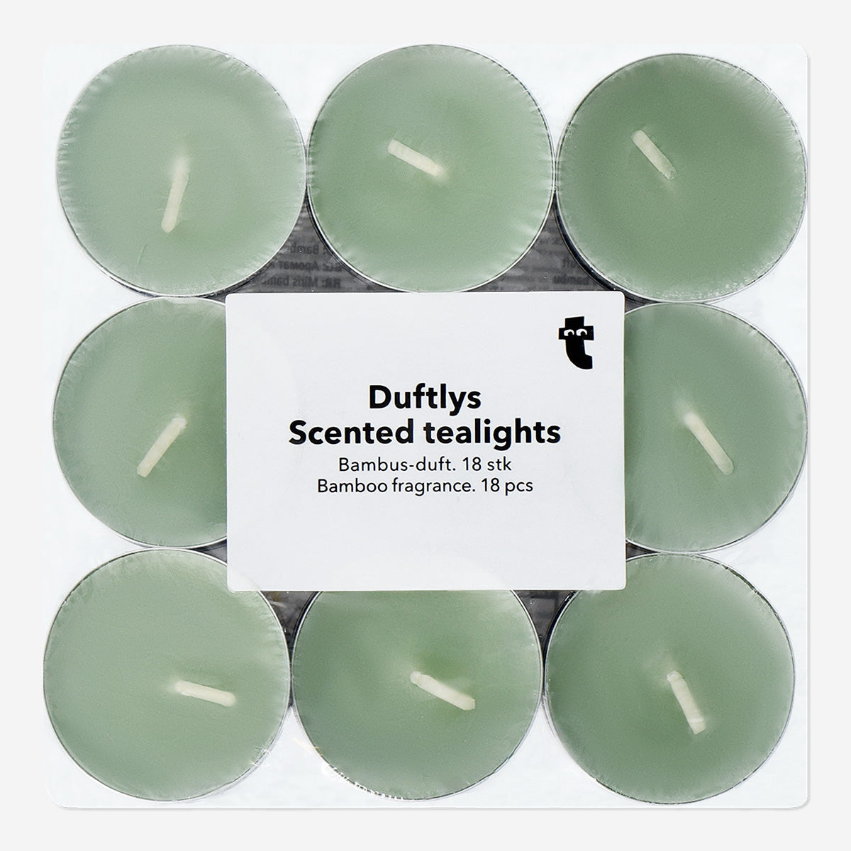 TEALIGHTS SCENTED 18 PCS BAMBOO STREAM