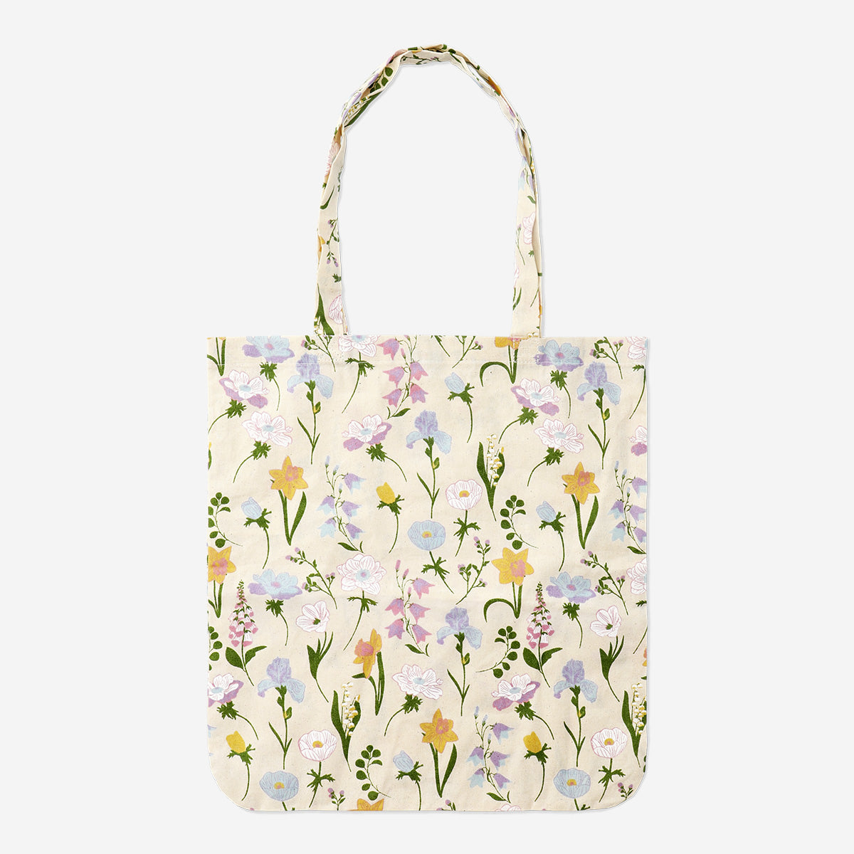 TOTE BAG FLOWER STEMS