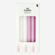 CANDLE DINNER H: 15CM DIA 1,2CM 6 PCS