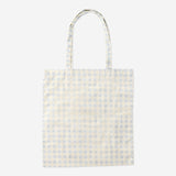 TOTE BAG BUNNY BLUE CHECKS