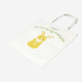 TOTE BAG BUNNY BLUE CHECKS