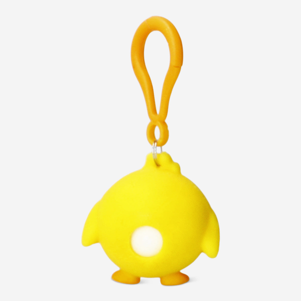KEYCHAIN PRESS POOPING CHICKEN
