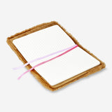 Kahverengi Peluş Tavşan Kaplamalı A5 Defter
