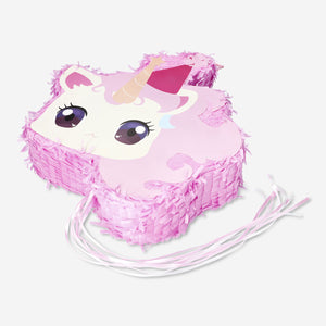 Pembe Unicorn Şeklinde İçi Doldurulabilir Duvar Süsü