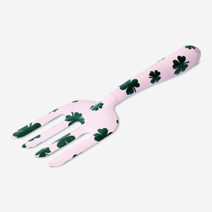 Yeşil Çiçek Desenli Tırmık 27 cm