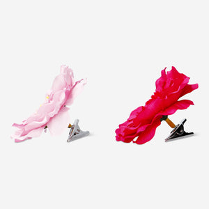2'li Pembe Dekoratif Çiçek
