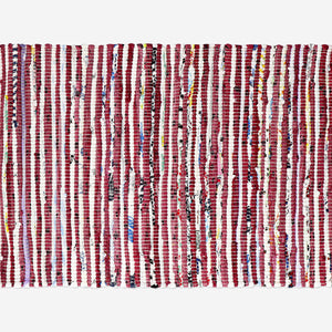 Çizgili Pamuk Kilim 40 cm x 60 cm