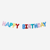 BALLOON FOIL HAPPY BIRTHDAY 13 LETTERS