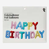 BALLOON FOIL HAPPY BIRTHDAY 13 LETTERS