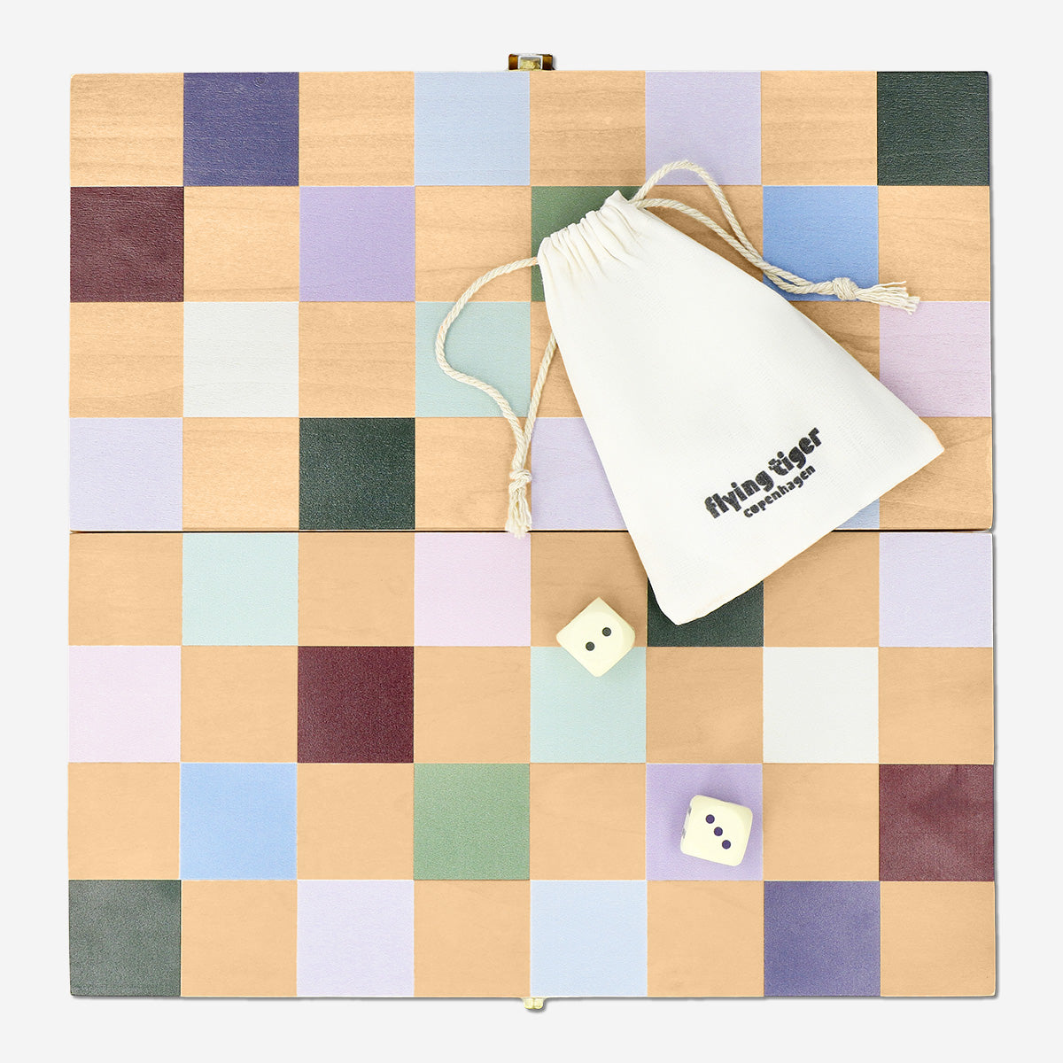 GAME BACKGAMMON & CHECKERS 2 IN 1