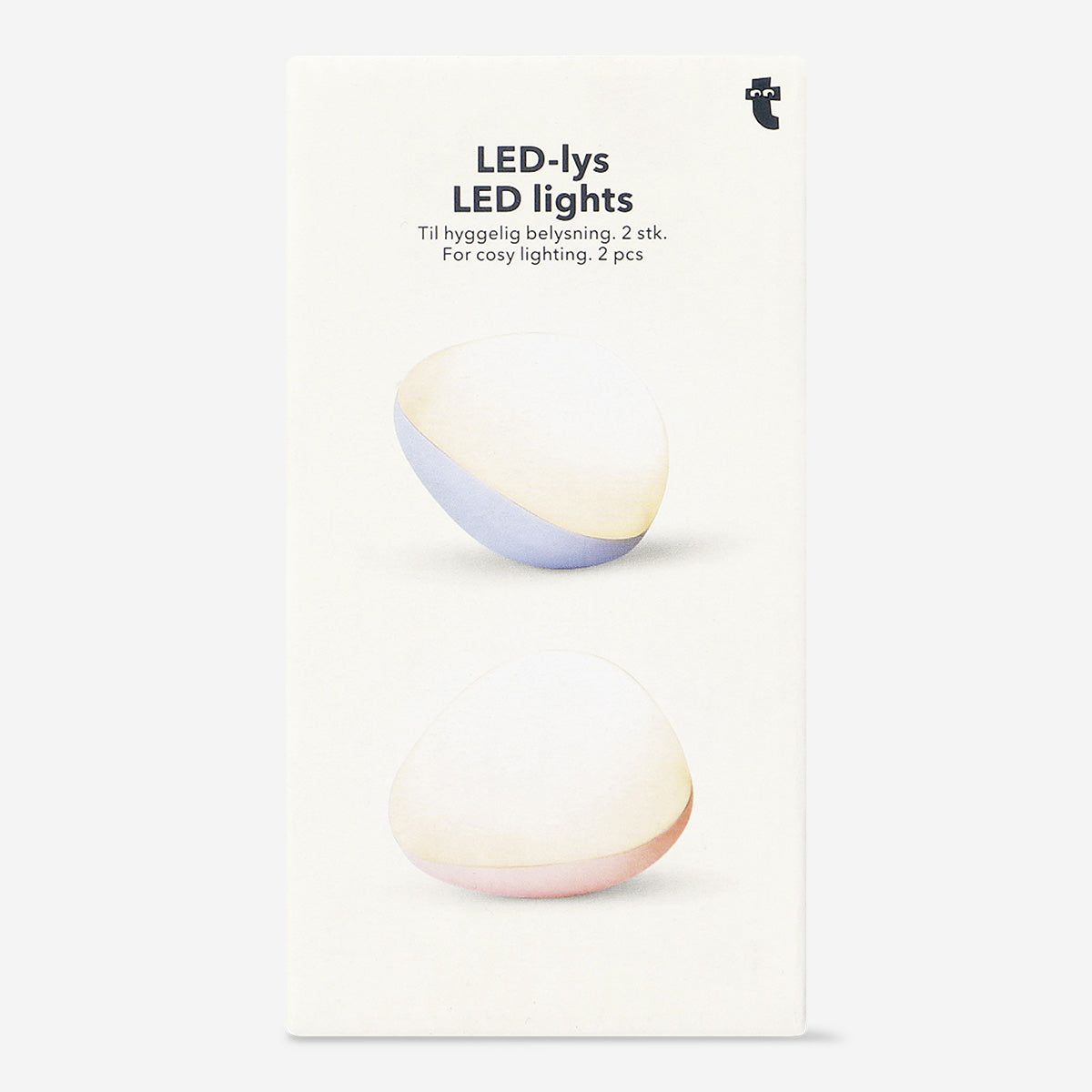 2'li Yumuşak LED Işıklı Lamba