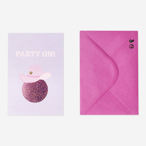 CARD W ENVELOPE PARTY ON