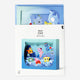 CARD W ENVELOPE SEA CREATURES