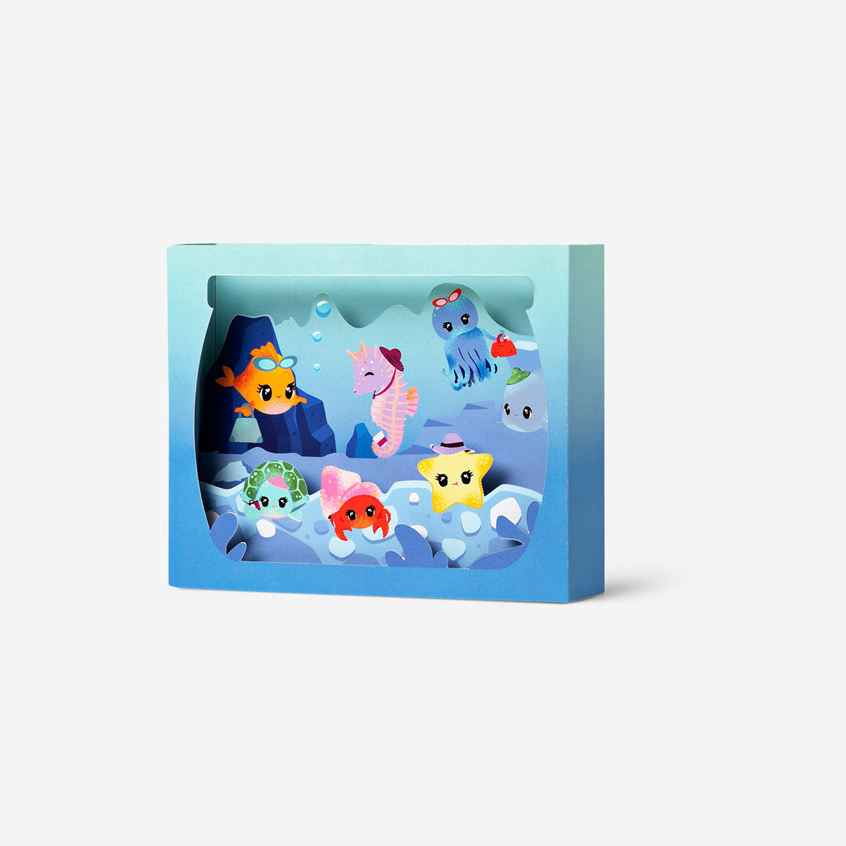 CARD W ENVELOPE SEA CREATURES