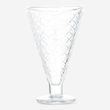 ICE CREAM BOWL GLASS D9,5XH16,5CM