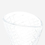 ICE CREAM BOWL GLASS D9,5XH16,5CM