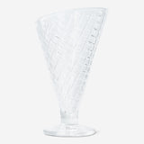 ICE CREAM BOWL GLASS D9,5XH16,5CM