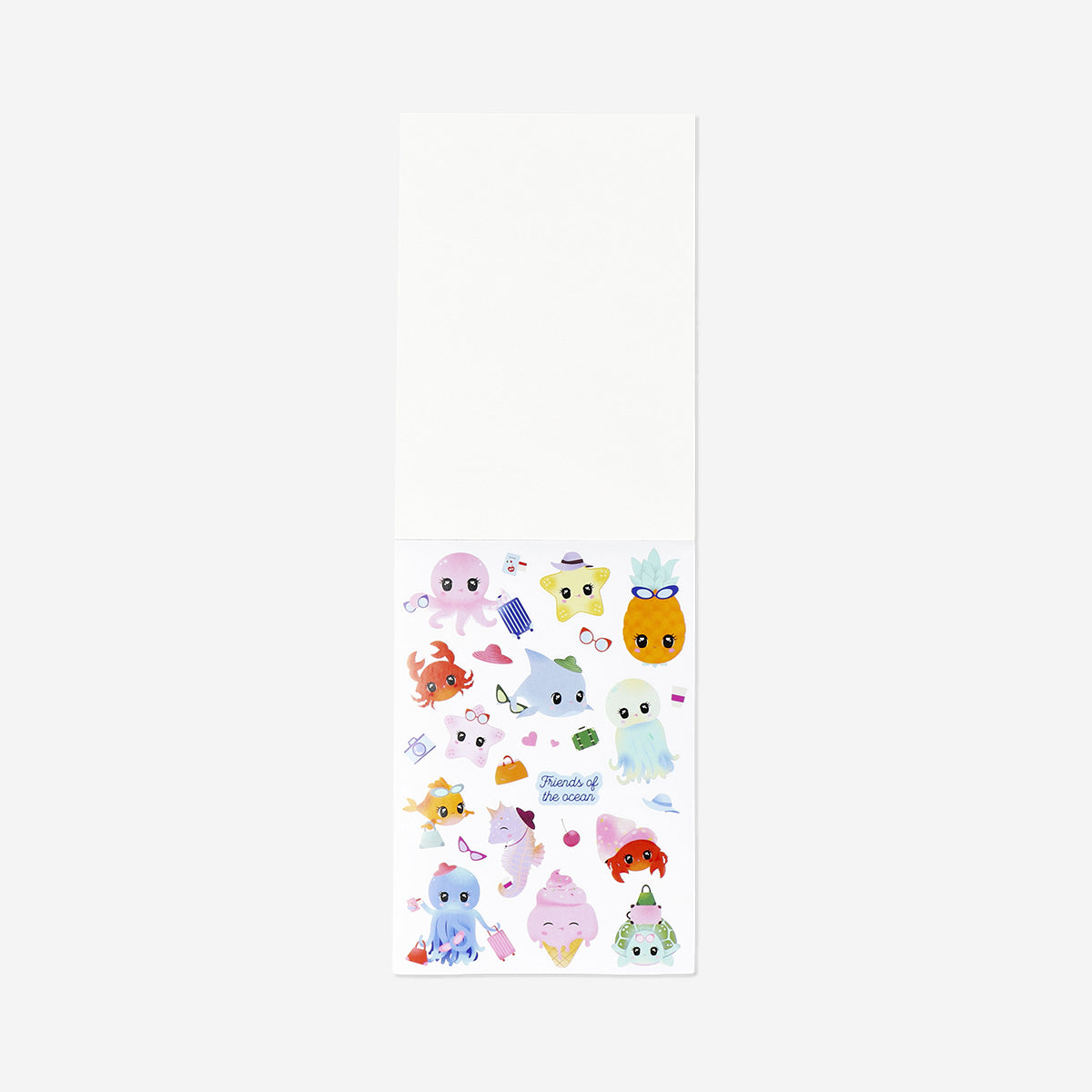 20 Sayfalı Hayvan Figürlü Sticker Seti
