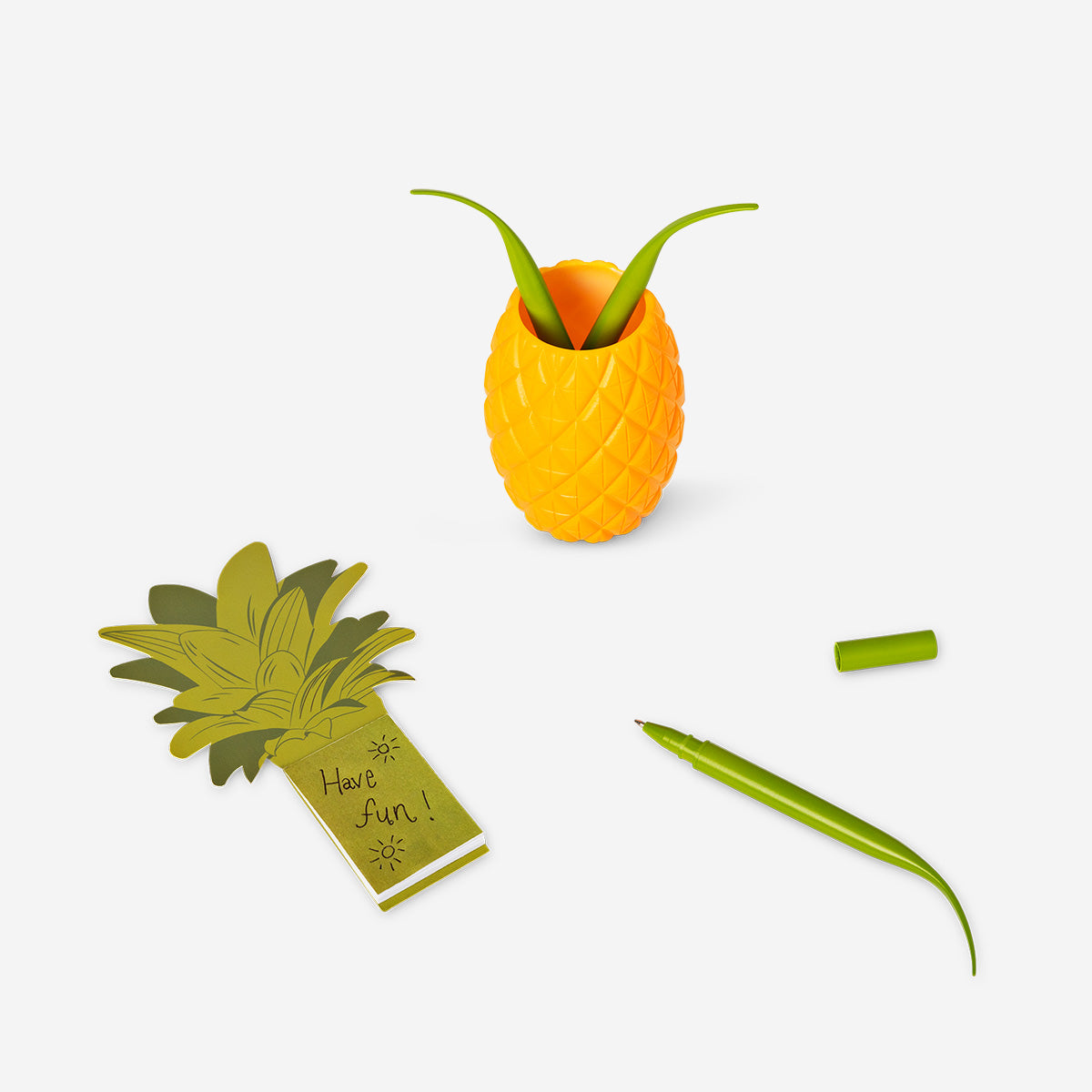 Ananas Şeklinde Tükenmez Kalem Seti