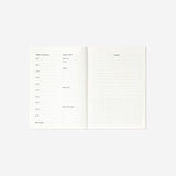 Yeşil Haftalık Çalışma Planlayıcı Defter