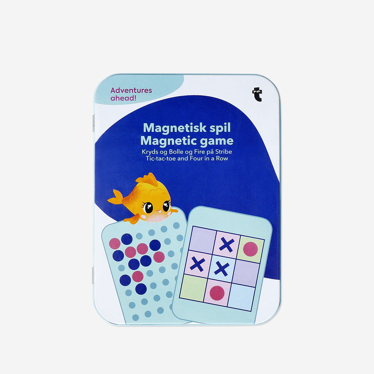 Metal Kutuda Mini Üç Taş ve Eşleştirme Oyunu