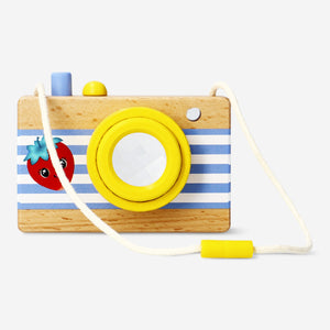 Ahşap Oyuncak Fotoğraf Makinesi