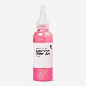 GLUE GLITTER 120ML PINK